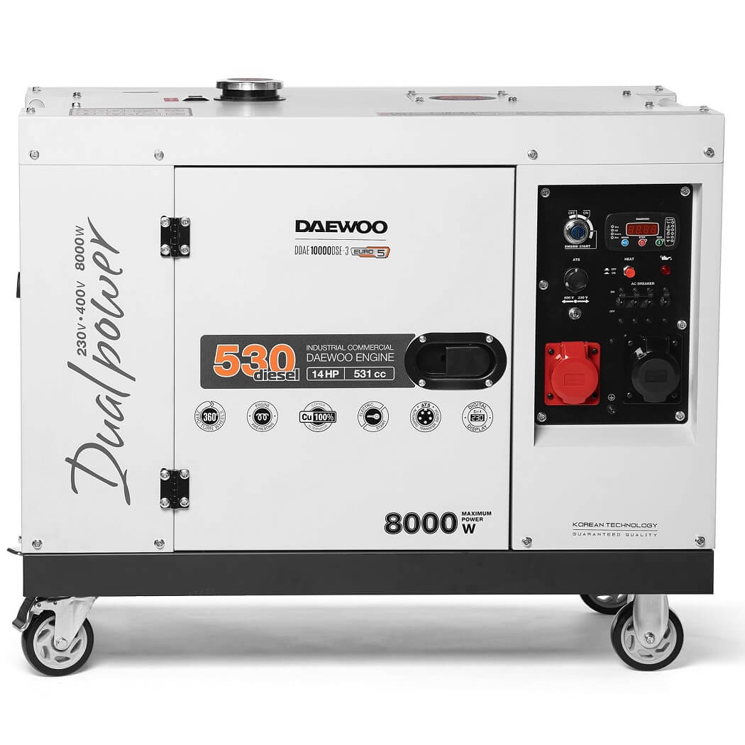 фото Генератор дизельный DAEWOO DDAE 10000DSE-3 (2024)