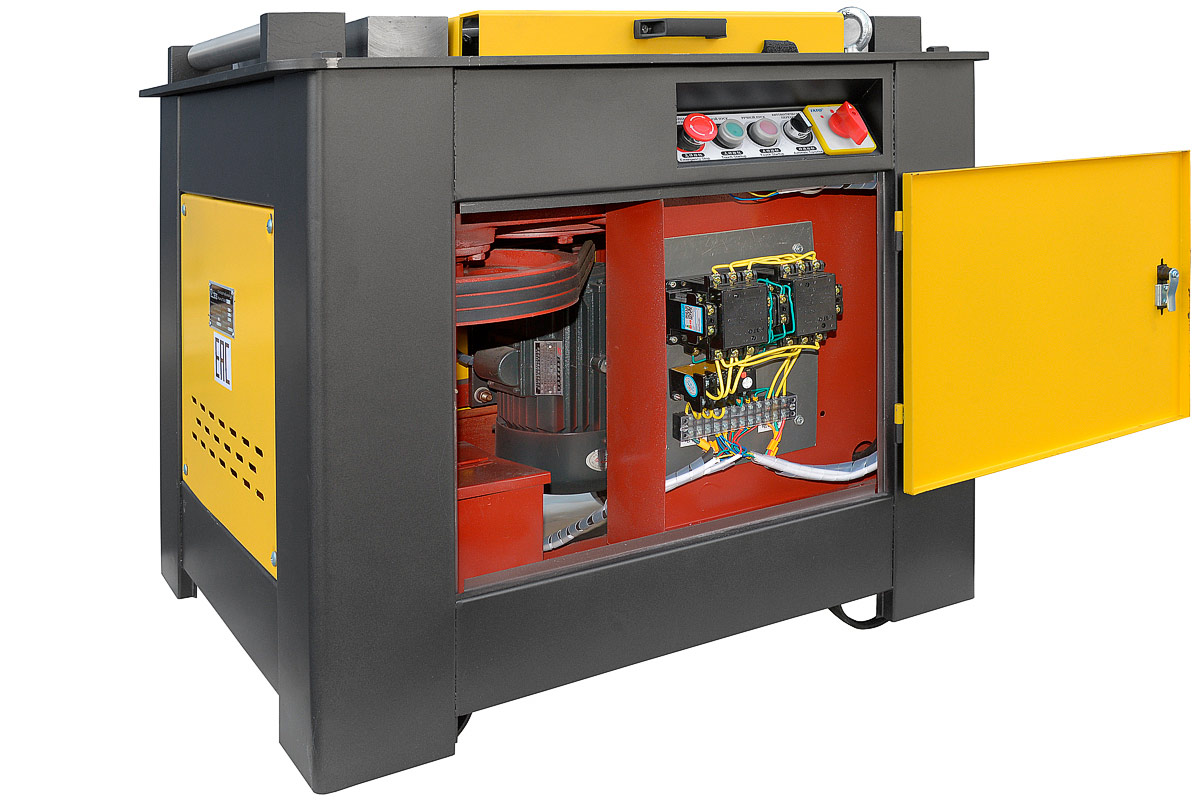 фото Станок для гибки арматуры с концевиком TSS GW 52В