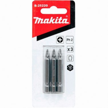 фото Бита PH 2 х 50 мм E-form (3 шт.) MZ MAKITA B-25220
