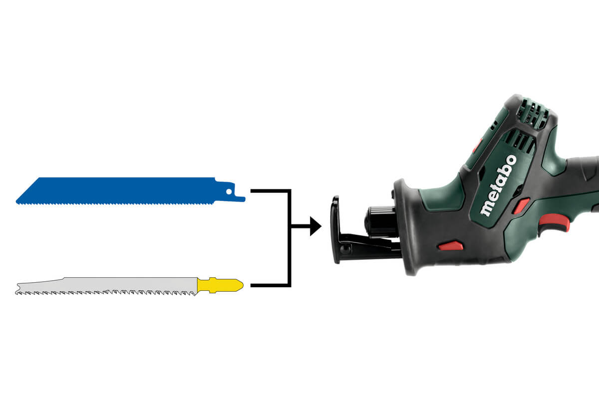 фото Пила сабельная аккумуляторная METABO SSE 18 LTX Compact 602266800
