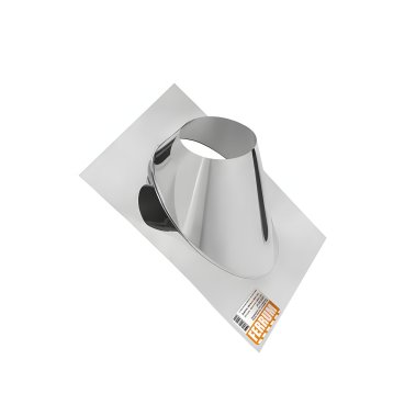 фото Основа для кровли угловая d250, с юбкой (430/0,5 мм) ФЕРРУМ