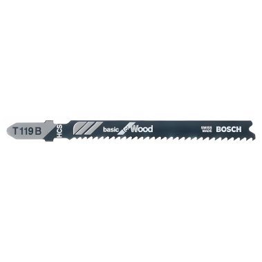 фото Полотно пильное T 119 B Basic for Wood (3 шт.) BOSCH 2608630878