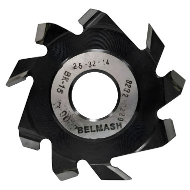 фото Фреза пазовая с подрезающими зубьями 125 х 32 х 14 мм BELMASH RF0031A