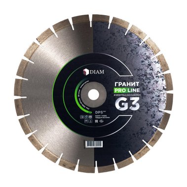 фото Диск алмазный 350 (370) х 3.2 х 15 х 60/25.4 мм ProLine G3 (гранит) DIAM 030656