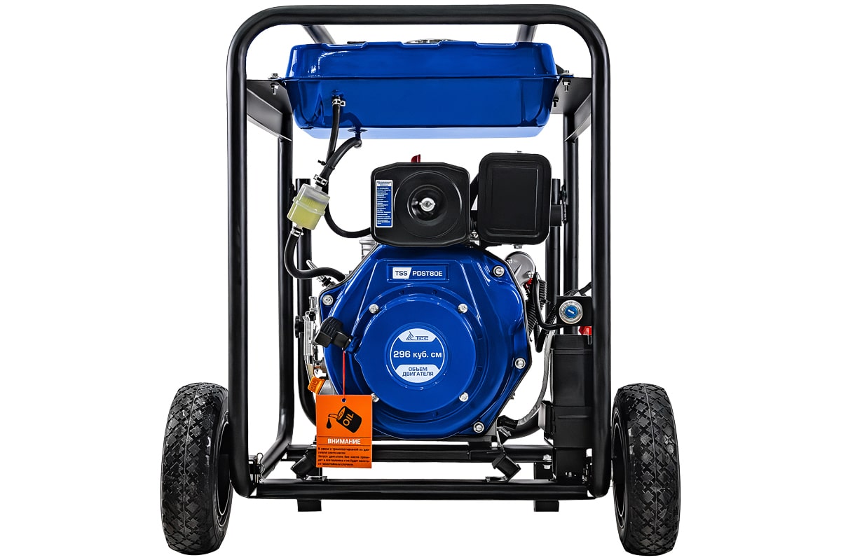 фото Мотопомпа дизельная TSS PDST80E (с электростартом, АКБ)