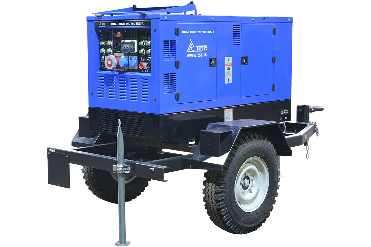 фото Двухпостовой дизельный сварочный генератор TSS DUAL DWG-500