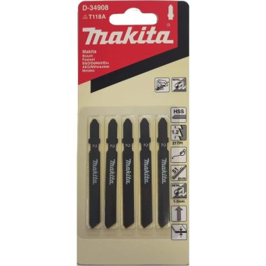 фото Пилки Basic (металл, 5 шт.) MAKITA D-34908