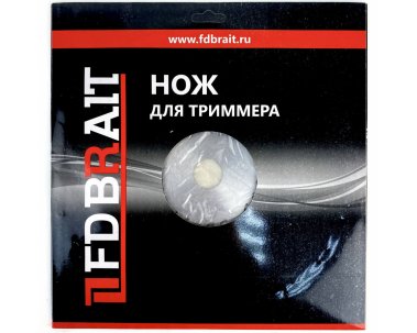 фото Нож для триммера BRAIT ВТВ40-11 255*25,4 КРАСНЫЙ