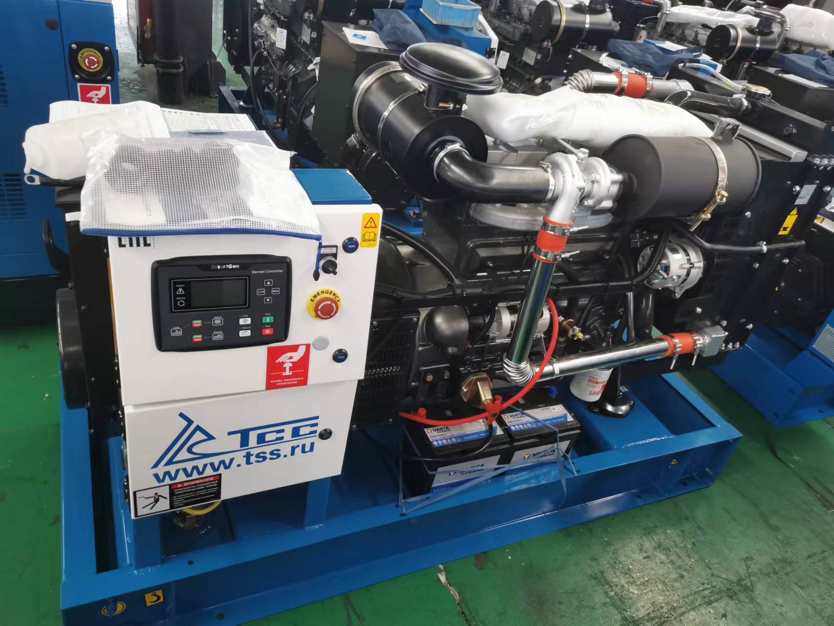 фото Дизельный генератор ТСС АД-60С-Т400