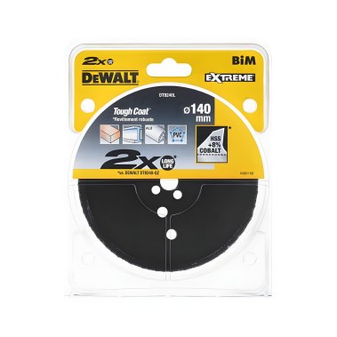 фото Коронка пильная 140 мм Bi-Metal Cobalt DeWalt DT8240L-QZ