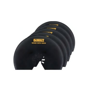 фото Диск пильный сегментный 100 мм (дерево) BIM 5 шт. DeWalt DT20728
