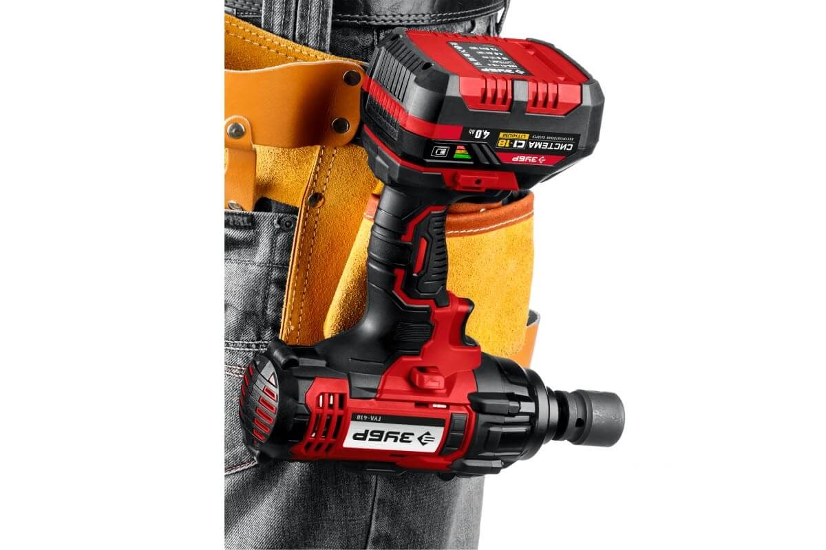 фото Гайковерт аккумуляторный ударный ЗУБР ГУЛ-410 (без АКБ и ЗУ)