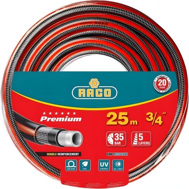 фото Шланг 3/4'' 25 м (35 атм., армированный, 5-ти слойный) RACO Premium 40300-3/4-25_z01