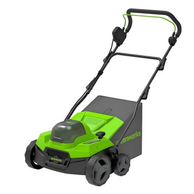 фото Аэратор-скарификатор аккумуляторный GREENWORKS GD40SC38II (без АКБ и ЗУ) 2517607