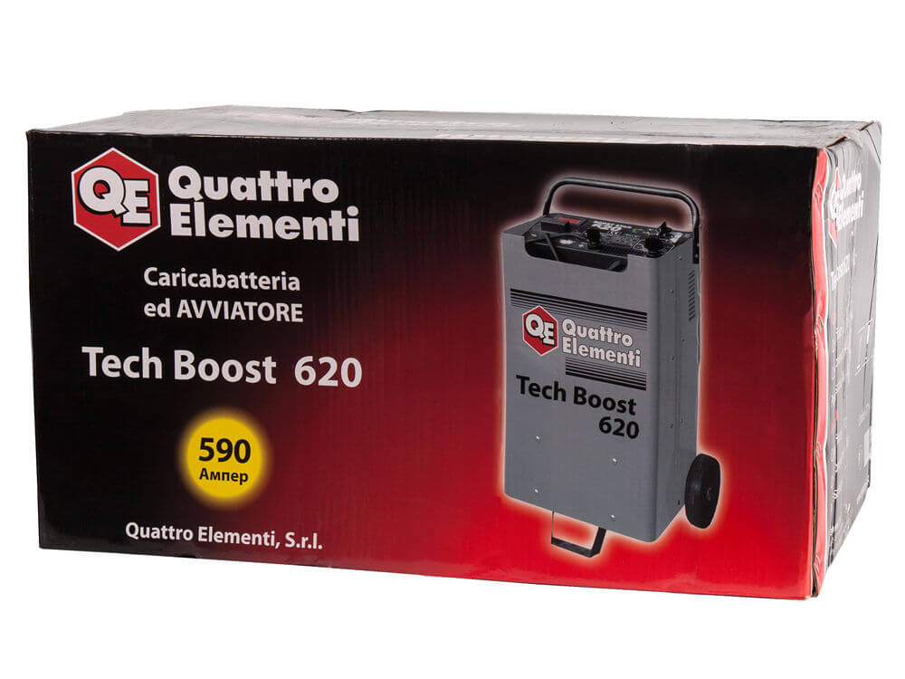 фото Пуско-зарядное устройство QUATTRO ELEMENTI Tech Boost 620