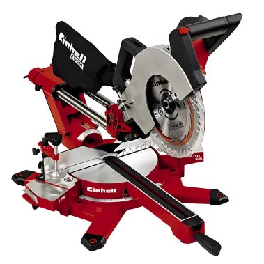 фото Пила торцово-усовочная Einhell TE-SM 2534 Dual, с протяжкой 4300870