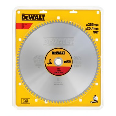фото Диск пильный 355 х 25.4 мм 90T (металл) DeWalt DT1927-QZ