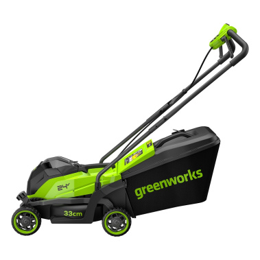 фото Газонокосилка аккумуляторная GREENWORKS GD24LM331 (без АКБ и ЗУ) 2520607