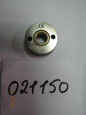 фото Ролик подающий под порошковую проволоку (30-10-12) 1.6/2.0 / Feed roller (1.6/2.0 flux type, 30х10х12)