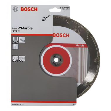 фото Диск алмазный 230 х 22.2 мм Best for Marble BOSCH 2608602693