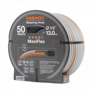 фото Шланг MaxiFlex 50 м, 1/2'' (13 мм) DWH 3117 DAEWOO