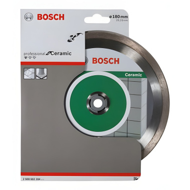 фото Диск алмазный 180 х 22.2 мм Standard for Ceramic BOSCH 2608602204