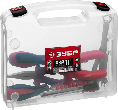 фото Кейс-органайзер 280 х 220 х 50 мм (11'') ЗУБР ОКА-11 38102-11