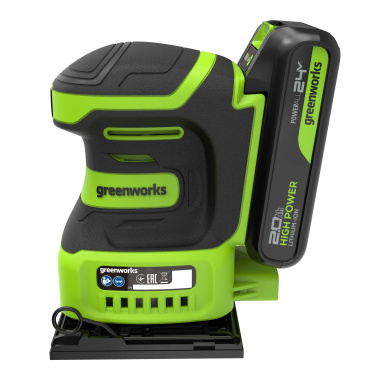 фото Машина плоскошлифовальная аккумуляторная GREENWORKS G24SS14 3100507CUA