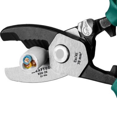 фото Кабелерез 200 мм, с двойными режущими кромками (d. 20 мм) KSD-20 KRAFTOOL 23332-20