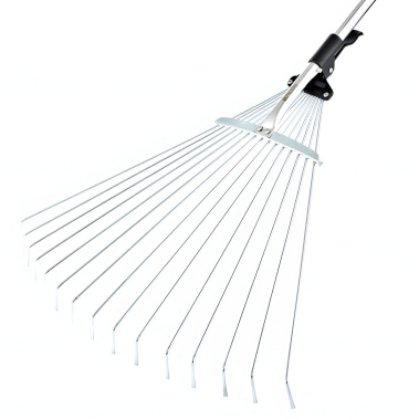 фото Грабли веерные 190-520 х 1200-1500 мм (раздвижные, 15 зубьев, стальной черенок) PALISAD 6175655