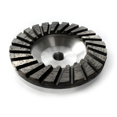 фото Фреза алмазаная торцевая 100 х 5 х 20 х М14 AL №00 (гранит) ФАТ-Т Премиум DIAM 000463