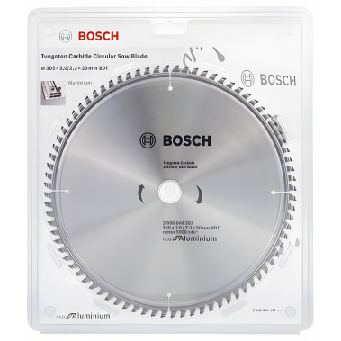 фото Диск пильный 305 х 30 мм 80T ECO for Aluminium BOSCH 2608644397