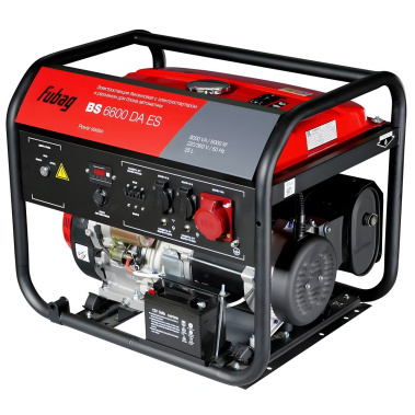 фото Электростанция бензиновая FUBAG BS 6600 DA ES
