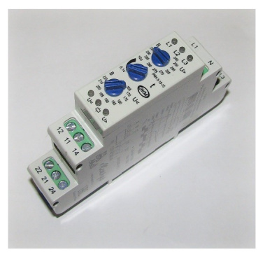 фото Реле контроля напряжения РКН-3-15-15 220В АС 3Р+N5A 2п