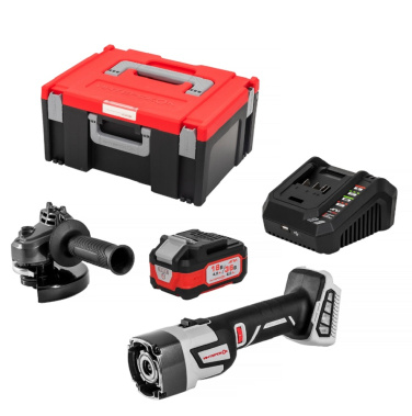 фото Шлифмашина угловая аккумуляторная ИНТЕРСКОЛ УШМ-125/36ММ АПИ 36В + подарок