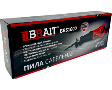 фото Пила сабельная BRAIT BRS1000