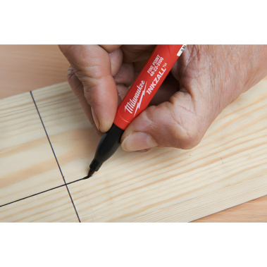 фото Набор строительных маркеров (синий, красный, зеленый, черный) INKZALL MILWAUKEE 48223106