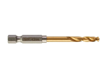 фото Сверло по металлу 4,5 х 76 мм (1 шт.) HSS-TiN RedHEX MILWAUKEE 48894710