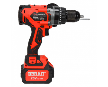 фото Дрель аккумуляторная BRAIT BCDI20-4PUMBL-1 PRO + ПОДАРОК (адаптер шнека по льду)