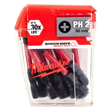 фото Насадка PH 2 х 50 мм (1 шт., без упаковки) Shockwave MILWAUKEE 4932430855-1