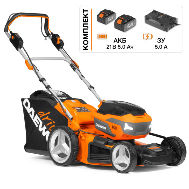 фото Газонокосилка аккумуляторная DAEWOO DLM 5042Li-S SET