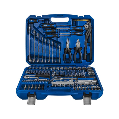 фото Набор инструмента, универсальный (127 предм., 1/2'', 1/4'', кейс) КОБАЛЬТ 919-678