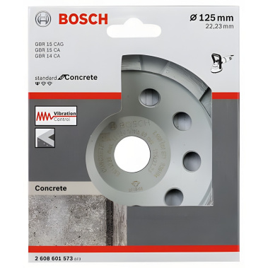 фото Чашка алмазная 125 мм Standard for Concrete BOSCH 2608601573