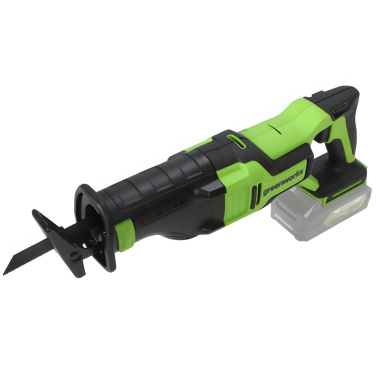 фото Пила сабельная аккумуляторная GREENWORKS GD24RS (без АКБ и ЗУ) 1200407