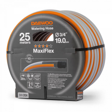 фото Шланг MaxiFlex 25 м, 3/4'' (19 мм) DWH 3134 DAEWOO