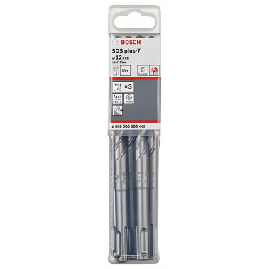 фото Бур 12 х 100 х 165 мм SDS-Plus-7 BOSCH 2608585068