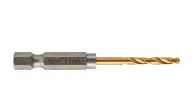 фото Сверло по металлу 3,0 х 65 мм (10 шт.) HSS-G TiN RedHEX MILWAUKEE 4932478176