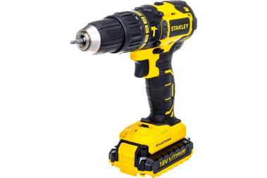 фото Дрель аккумуляторная ударная STANLEY SBH20D2K-RU + ЯЩИК в подарок
