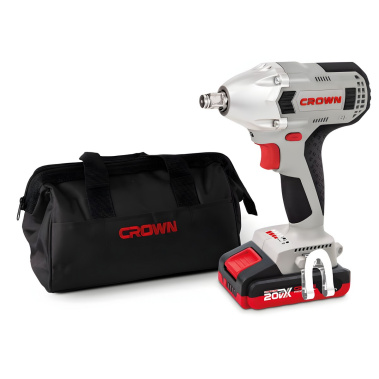 фото Гайковерт аккумуляторный бесщеточный CROWN CT22015HX-2 TB
