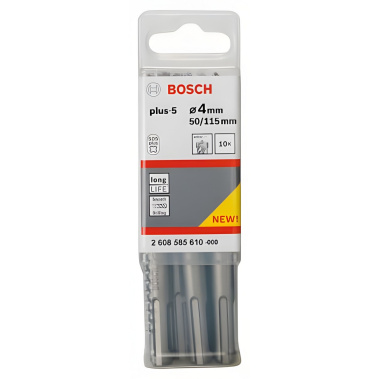 фото Бур 4 х 50 х 110 мм SDS-Plus-5 BOSCH 2608585610